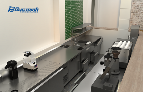 Gợi ý lựa chọn tủ lạnh quán cà phê tối ưu vận hành
