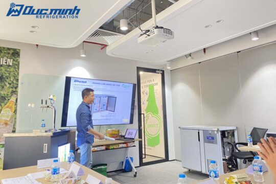 CARLSBERG VIỆT NAM PHỐI HỢP VỚI ĐỨC MINH TỔ CHỨC CHƯƠNG TRÌNH TRAINING THIẾT BỊ BẢO QUẢN CHIẾT RÓT BIA TRÊN CẢ NƯỚC