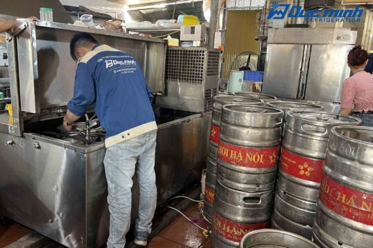 Sự cần thiết bảo dưỡng tủ bia trước khi vào mùa cao điểm