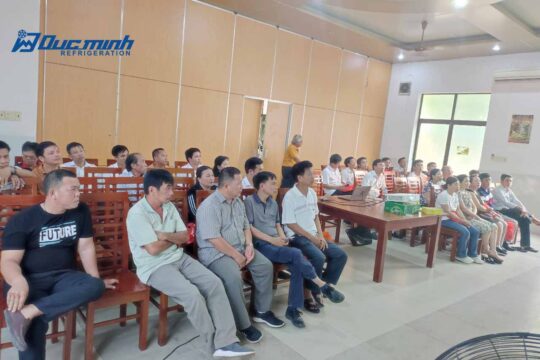 Bia Sài Gòn – Phú Yên phối hợp với Đức Minh tổ chức chương trình training về thiết bị bảo quản chiết rót bia cho khách hàng