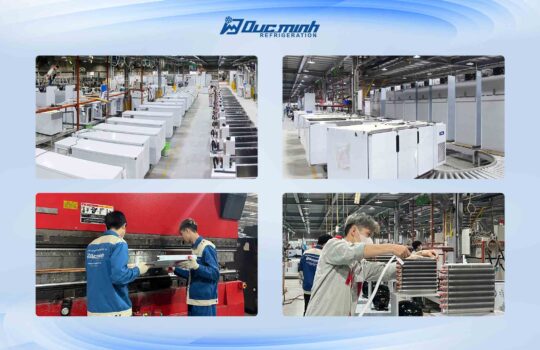 Năng lực nghiên cứu và sản xuất thiết bị lạnh của Đức Minh