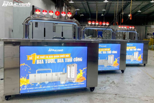 Đức Minh là đối tác duy nhất cung cấp giải pháp vận hành bảo quản, chiết rót bia tươi tại Lễ hội Bia Vũng Tàu Beer Fest 2023