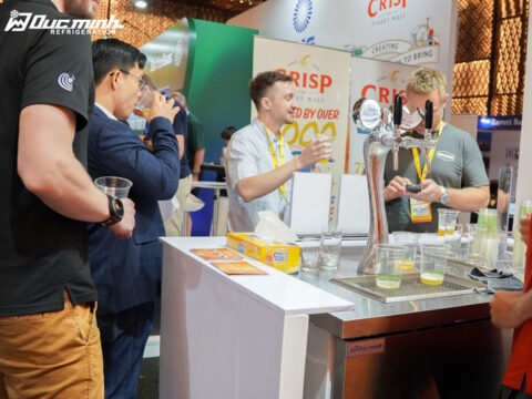 Đức Minh cung cấp thiết bị bảo quản, chiết rót, trưng bày tại triển lãm Brew Asia 2023