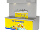 TỦ BIA NƯỚC BÀN RÓT 8 BOM 50L CÓ BẢNG ĐÈN ĐỨC MINH