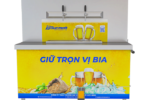 TỦ BIA NƯỚC BÀN RÓT 6 BOM 50L ĐỨC MINH
