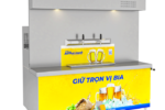 TỦ BIA NƯỚC BÀN RÓT 8 BOM 50L CÓ BẢNG ĐÈN ĐỨC MINH