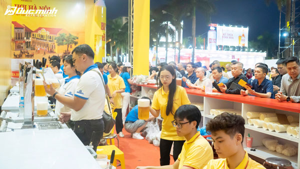 lễ hội bia Hà Nội 2024