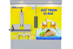 TỦ BIA KHÔ NƯỚC KHAY RÓT 6 BOM 50L ĐỨC MINH