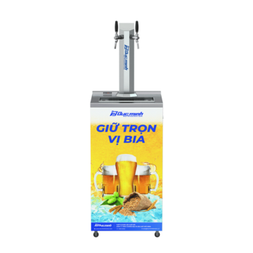 MÁY LẠNH NHANH DI ĐỘNG 75L 2 ĐƯỜNG BIA LẮP TRỤ ĐỨC MINH