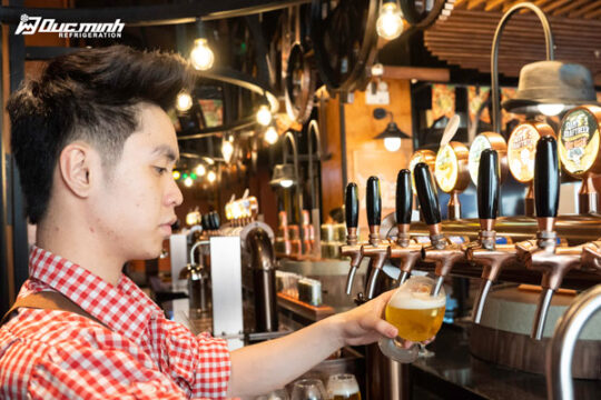 Đức Minh song hành cùng nhà máy bia Bà Nà về giải pháp bảo quản và chiết rót bia tươi