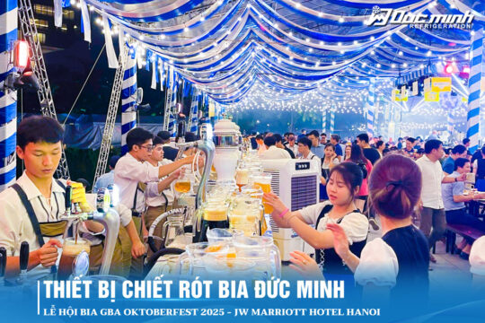 Đức Minh đồng hành cùng GBA Oktoberfest 2025 tại JW Marriott Hotel Hanoi
