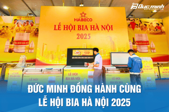 Đức Minh đồng hành cùng Habeco tại Lễ hội Bia Hà Nội 2025