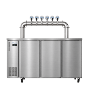 Tủ bia tươi 10 keg 6 vòi trụ U Đức Minh