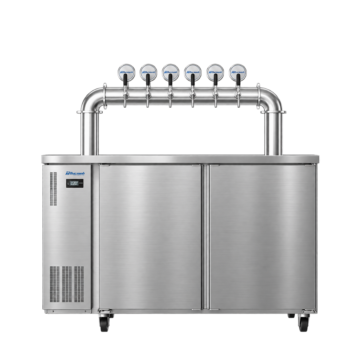 TỦ BIA TƯƠI 8 KEG 6 VÒI ĐỨC MINH (TRỤ U)